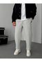 Gray Loose Fit Thick Pants Jj-172 - 2