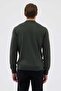 Half Fisherman Wool Khaki Knitwear Sweater - 8