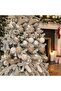 Luxury New Year Ball 8cm with Pearls Sequins 3-Piece Champagne Ast7252 - 3