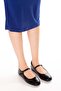 Genuine Leather Flexible Comfortable Sole Soft Comfortable Ballet Shoes Alb.230 Black Patent Leather - 5