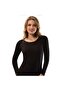 Tutku-Women's Winter Thermal Warm Tights Undershirt Set Black - 3