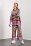 Digital Printed Fine Knitted Knitwear Double Suit - 7470-29 - 7