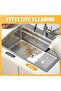 Handheld Steam Cleaner, 1200W Quick 10-Second Steam, Visible Water Tank, 8 Accessories - 4