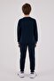 Üç İplik Ş Fleece-Lined Boys' Tracksuit Set - 5