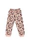 Girl's Ecru Pink Cool Heart Printed 2-Piece Pajama Set - 8