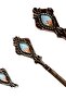 Vintage Mosques Visualized Copper Casting Tea Coffee Jam Spice 6-Piece Presentation Spoon - 4