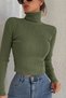 Women's Khaki Bady Sweater - 4