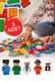 5-Piece Profession Figures Set – Building Block Toy (Police, Soldier, Doctor, Cowboy, Housewife)
