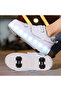 Kids Four Wheel Roller Shoes Rechargeable LED Flash Light Sneaker Skate Heelys Shoes - 4