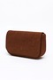 Tan Suede Women's Shoulder and Shoulder Bag - 4