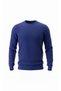 Men's Crew Neck Patterned Knit Sweater |   70% Cotton - 4