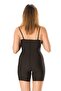 Women's Laser Cut (3010) Full Length Leg Strap Corset Reduces Size - 2