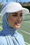 Women's Furry Soft Visor Hat - 3