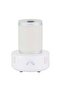 Smart 15W base keeps drinks hot or cold. Sleek white design, perfect for home or office use