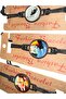 Ataturk Visual and Written String Bracelet Set 3 Pieces - 8