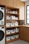 3Pcs Bathroom Organizer Organizer White Plastic Multi-Purpose Towel Shampoo Organizer - 4