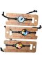 Ataturk Visual and Written String Bracelet Set 3 Pieces - 5