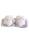 Lilac Color Ribbon Figured Plush Hair Band - 2