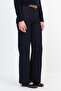 Stitched Detailed Jean Trousers Pn248 - 4