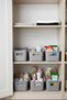 3Pcs Bathroom Organizer Organizer White Plastic Multi-Purpose Towel Shampoo Organizer - 3