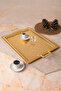 Stainless Steel 60X40 cm Gold Tray – Elegant Patterned Serving and Presentation Tray, Does Not Tarnish & Does Not Fade - 3