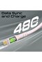 TransLine-CC200 USB-C Cable, 60W PD, 480Mbps, 2m Nylon Braided (Pink) - 5