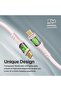 TransLine-CC USB-C Charging Cable (120cm) - 60W PD, 480Mbps, Nylon Braided, Pink - 3