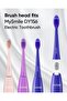 DY156 Electric Toothbrush Replacement Heads, 3 Packs (Blue) - 4