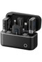 Kit microfon wireless mixt, 2x microfoane, 1x receptor, cablu Type-C și Lightning