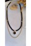 Choose the Letter Chain Necklace Black