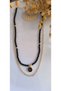 Choose the Letter Chain Necklace Black