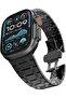 Stainless Steel Band Compatible with Apple Watch (Black, Multiple Sizes)