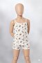 Printed (3408) Girls' Undershirt 1 Quality Cotton Anti-Sweat 3 Pieces - 3