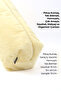 Yellow Shk268 XL Size Plush Fabric, Hair Styling, Makeup and Travel Bag - 6