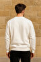 Unisex Winter Comfortable Long White Loose Sweater - 5