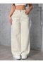 Jeannine Women Jeans 90's Wide Leg Stretch Fabric Casual High Waist Baggy Wide Leg Jean Palazzo Denim Pants - 2