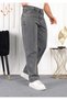 Wekwk Kot Baggy Wide-Leg Pants with Zipper