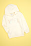 Girl's Cream Sequin Embroidered Shirt Fleece-Lined K Hooded Basic Sweatshirt 50314257-Vr256 - 3