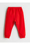 Peak New Season Red Elastic Waist Basic Baby Boy Jogger Sweatpants - 2