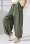 Women's High Waist Lace-Up Shalwar Patolon - 6