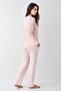 Women's Dusty Rose Cotton Modal Pajama Set Q9P0K8C6K - 3