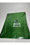 Green Color Gift Package Metallic Shiny Single Color Green Bag with Tape 25X35 cm - 1 Pack (100 Pcs) - 3