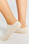 Bamboo Women's Sneaker Cream Socks Stitch-Free Ankle Invisible Sports Socks Premium 6-Pack - 3