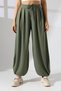Women's High Waist Lace-Up Shalwar Patolon - 5