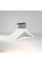 White Wooden Clothes Hanger Dress Shirt Pants Hanger Black American Hook 10 Pieces - 5