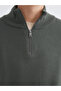 Timeless Clothing & Timeless Choices High Collar Long Sleeve Men's Knitwear Sweater - 4