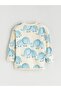 Printed Baby Boy Sweatshirt and Sweatpants Set of 2 (W5) - 4