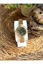 Roman Numeral Gold Inside Green Women's Wristwatch - 6