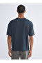 Anthracite Crew Neck Men's T-Shirt - 4