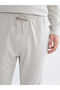 Lcwaikiki Classic Beige Standard Fit Men's Sweatpants - 3